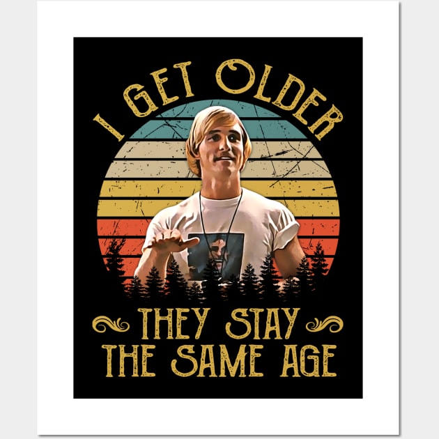 I Get Older They Stay The Same Age Wall Art by JorgeHigginsDesigns